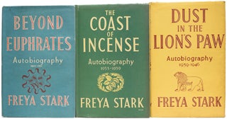 Traveller's Prelude; Beyond the Euphrates; The Coast of Incense; Dust in the Lion's Paw. [A Complete set of Freya Stark's four-volume Autobiography].
