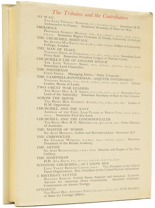 Servant of Crown and Comonwealth, A Tribute by Various Hands Presented to Him on His Eightieth Birthday.