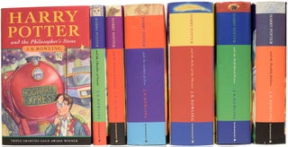 Item #64558 Complete Harry Potter Series. The Philosopher's Stone; The Chamber of Secrets; The...
