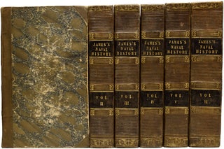 Item #64616 The Naval History of Great Britain, from the Declaration of War by France, in...