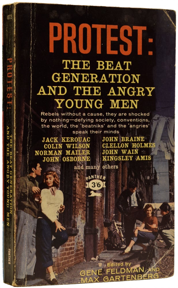 Protest: The Beat Generation and the Angry Young Men by Jack KEROUAC, Colin  WILSON, Norman MAILER, John OSBORNE on Adrian Harrington Rare Books