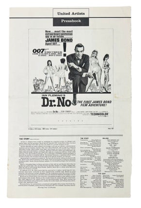 Item #64667 Dr. No [United Artists Press book]. Ian FLEMING, James Bond films
