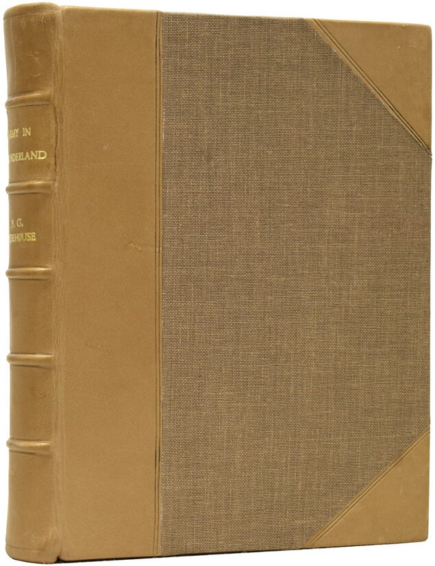 Item #64708 Barmy in Wonderland. P. G WODEHOUSE, Pelham Grenville.