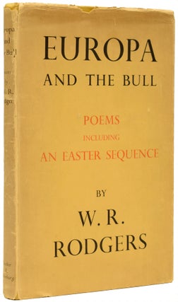 Item #64777 Europa and the Bull. And Other Poems. William Robert RODGERS