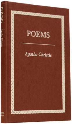Item #64778 Poems. Agatha CHRISTIE, Dame