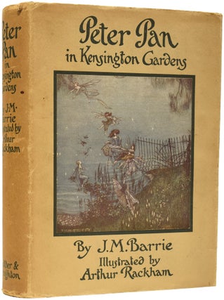Item #64815 Peter Pan in Kensington Gardens. Illustrated by Arthur Rackham. J. M. BARRIE, Sir,...