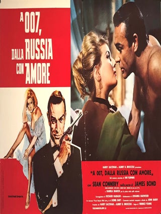 [From Russia With Love, United Artists, 1964] To 007, From Russia With Love. Poster collection.