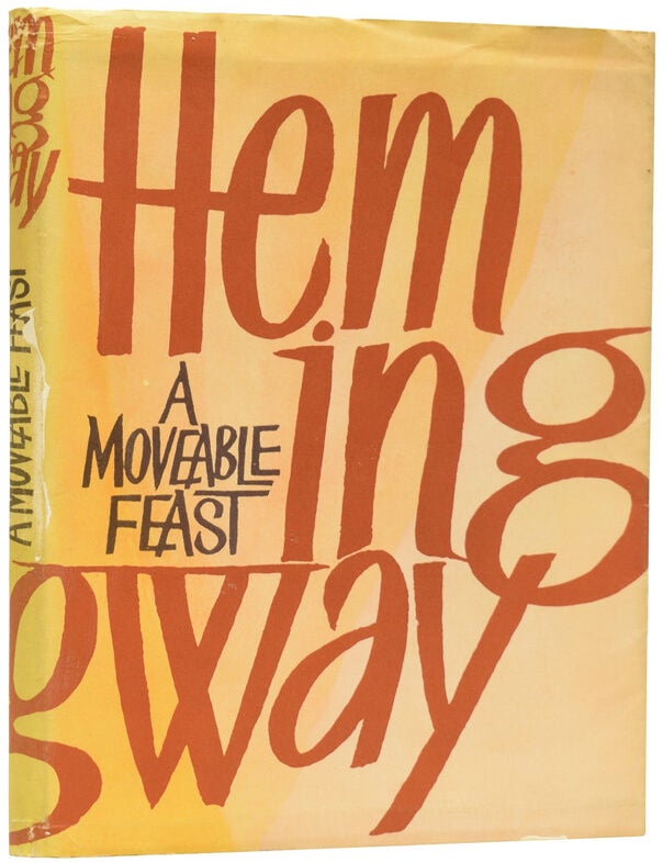 Item #64860 A Moveable Feast. Ernest HEMINGWAY.