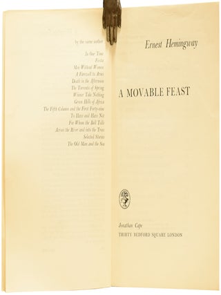 A Moveable Feast.