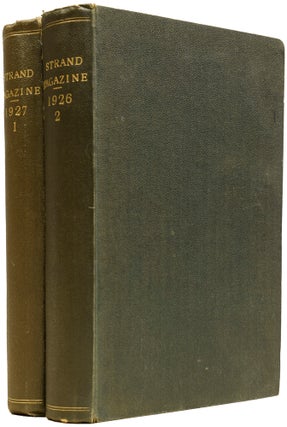 Item #64865 [Sherlock Holmes in] The Strand Magazine, July-Dec (1926) and Jan-June (1927). Arthur...