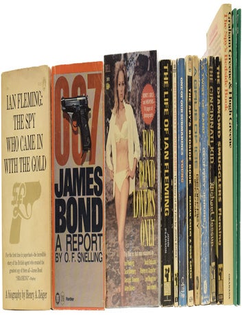 Item #64874 Ian Fleming related group lot comprising: The Diamond Smugglers, Chitty Chitty Bang Bang, The Spy's Bedside Book, For Bond Lovers Only, biographies etc. Ian Lancaster FLEMING.
