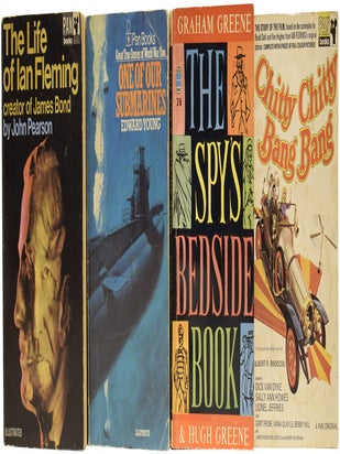 Ian Fleming related group lot comprising: The Diamond Smugglers, Chitty Chitty Bang Bang, The Spy's Bedside Book, For Bond Lovers Only, biographies etc.