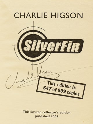 SilverFin (Young James Bond series).