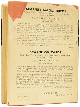 Scarne on Cards Tricks.