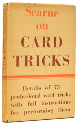 Item #64946 Scarne on Card Tricks. John SCARNE