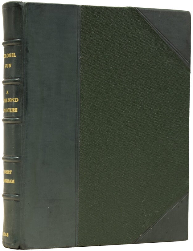 Item #65004 Colonel Sun. A James Bond Adventure. Ian FLEMING, Robert Kingsley MARKHAM, Sir AMIS.