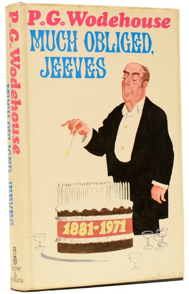 Item #65040 Much Obliged, Jeeves. P. G. WODEHOUSE.