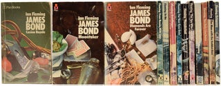 Item #65089 Ian Fleming's James Bond novels, the complete Pan paperback 'Still Life' series....