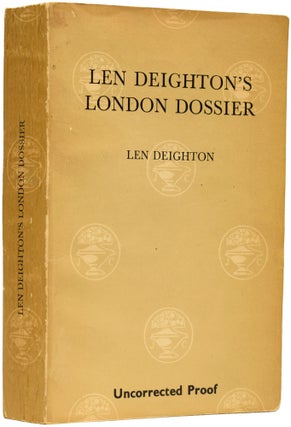 Item #65100 Len Deighton's London Dossier. Len DEIGHTON, born 1929