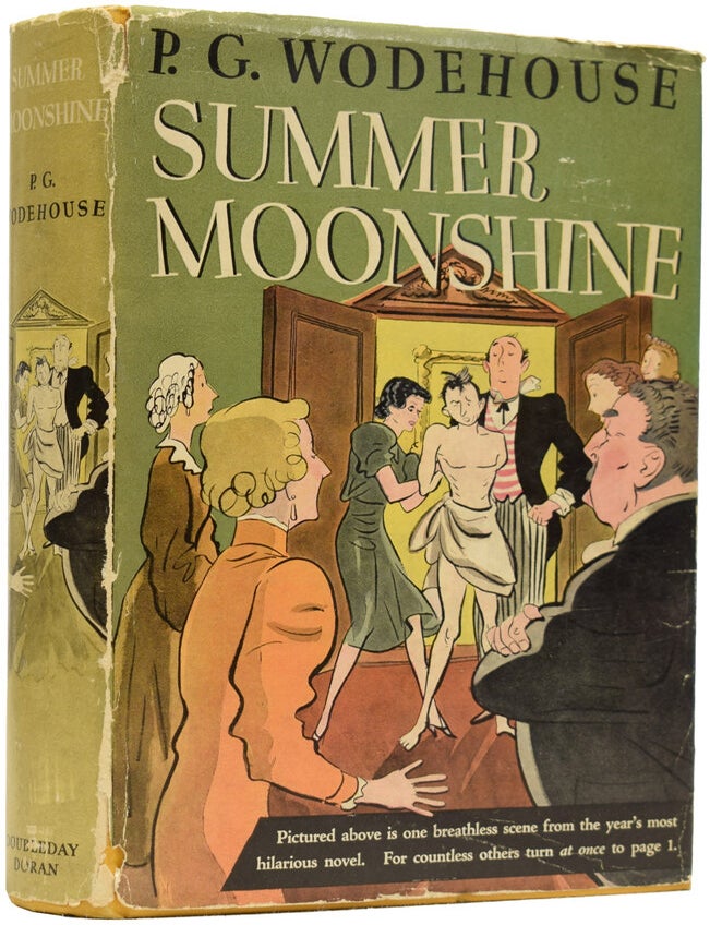 Item #65135 Summer Moonshine. P. G WODEHOUSE, Pelham Grenville.