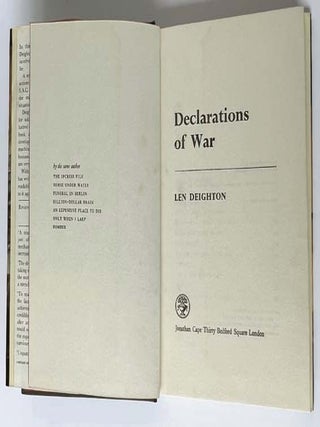 Declarations of War.