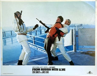 Item #65238 From Russia, With Love. Misprinted Lobby Card. Ian FLEMING, EON Productions