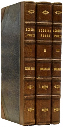 Item #65264 The Scotish Poets. Morison's Editions. KING JAMES I., Gawin DOUGLASS, William DUNBAR