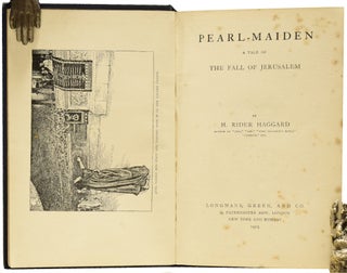 Pearl-Maiden: A Tale of The Fall Of Jerusalem.