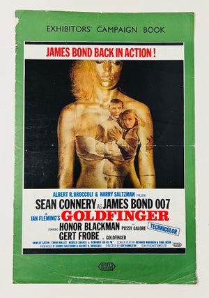 Item #65421 Goldfinger. Press Book [Exhibitor's Campaign Book]. Ian FLEMING, James Bond films