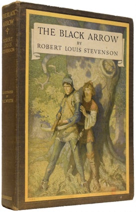 Item #65455 The Black Arrow. A Tale of the Two Roses. Illustrated by N.C. Wyeth. Robert Louis...