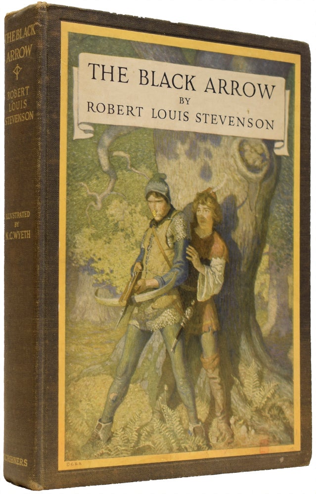 Item #65455 The Black Arrow. A Tale of the Two Roses. Illustrated by N.C. Wyeth. Robert Louis STEVENSON, Balfour, N. C. WYETH.