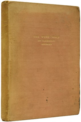 Item #65530 The Were-Wolf. Clemence HOUSMAN, Laurence HOUSMAN