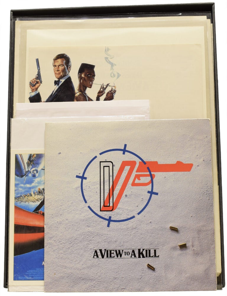 Item #65680 A View To A Kill [printed ephemera]. Ian Lancaster FLEMING.