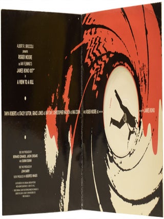 A View To A Kill [printed ephemera].
