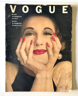 Item #65789 'Jamaica. Hostess with the Mostes' within 'Vogue' magazine. Ian Lancaster FLEMING