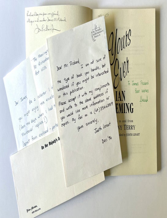 Item #65819 Yours Ever, Ian Fleming. Ian FLEMING, Antony TERRY.