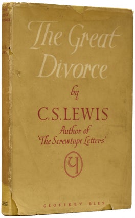 Item #65839 The Great Divorce. C. S. LEWIS