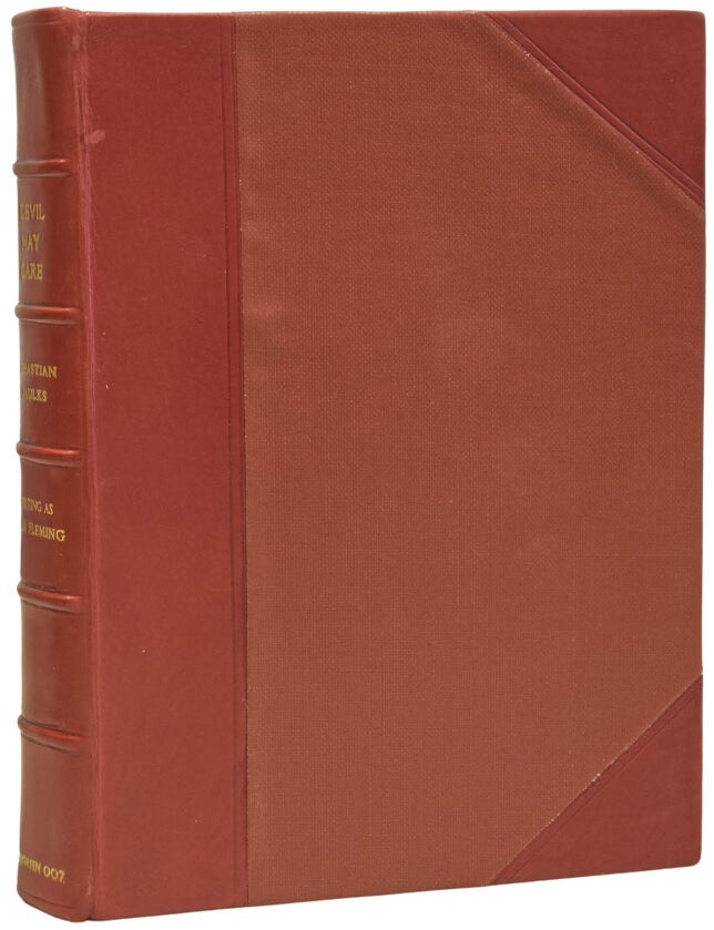 Item #65925 Devil May Care. Sebastian Faulks writing as Ian Fleming. Sebastian FAULKS, born 1953.