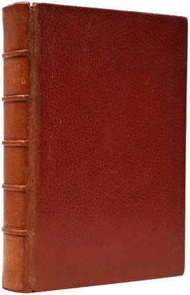 Item #65937 The Poetical Works of Robert Browning. With Portraits [Two Fore-Edge Paintings]....