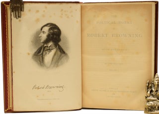 The Poetical Works of Robert Browning. With Portraits [Two Fore-Edge Paintings].