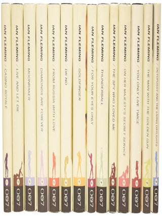 The Centenary Edition of Ian Fleming's James Bond Novels. [Casino Royale; Live and Let Die; Moonraker; Diamonds Are Forever; From Russia With Love; Dr. No; Goldfinger; For Your Eyes Only; Thunderball; The Spy Who loved Me; On Her Majesties Secret Service; You Only Live Twice; The Man with the Golden Gun; Octopussy and The Living Daylights].