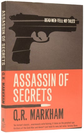 Item #65991 Assassin of Secrets (3 copies) [Uncorrected Proof, US First, UK First]. Q. R. MARKHAM