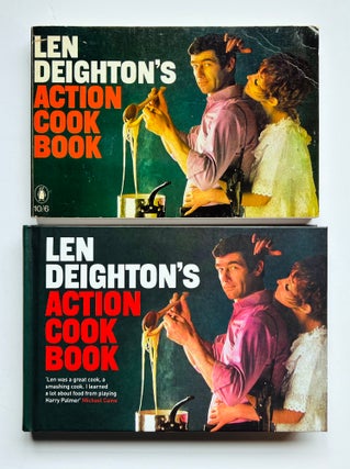 Item #66180 Action Cook Book. Len Deighton's Guide to Eating. Len DEIGHTON, born 1929