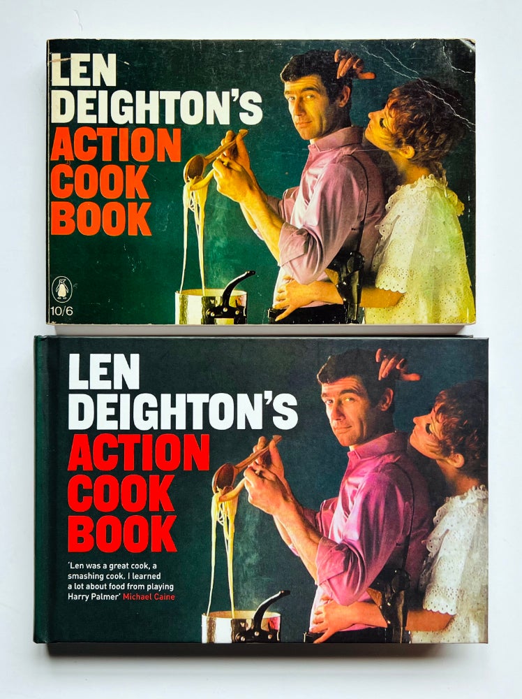 Item #66180 Action Cook Book. Len Deighton's Guide to Eating. Len DEIGHTON, born 1929.