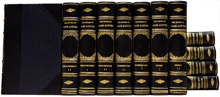 Item #66246 The Winchester Edition of the Novels [Works] of Jane Austen. The works include: Sense and Sensibility, Pride and Prejudice, Mansfield Park, Northanger Abbey, Persuasion, Emma, Lady Susan and The Watsons. Jane AUSTEN.