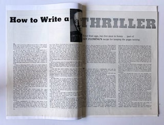 Item #66347 'How To Write A Thriller' contained within 'Books and Bookmen' magazine. Vol. 8, No...
