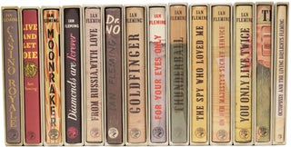Item #66417 Complete James Bond First Editions in Facsimile. Comprising Casino Royale, Live and...