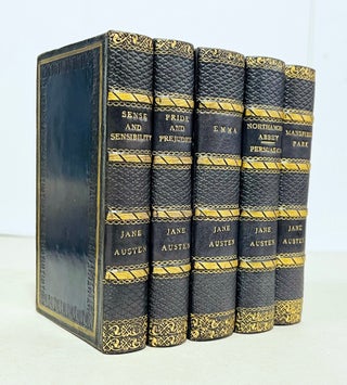 Item #66427 Novels by Miss Jane Austen. Comprising [I] Sense and Sensibility; [II] Pride and...
