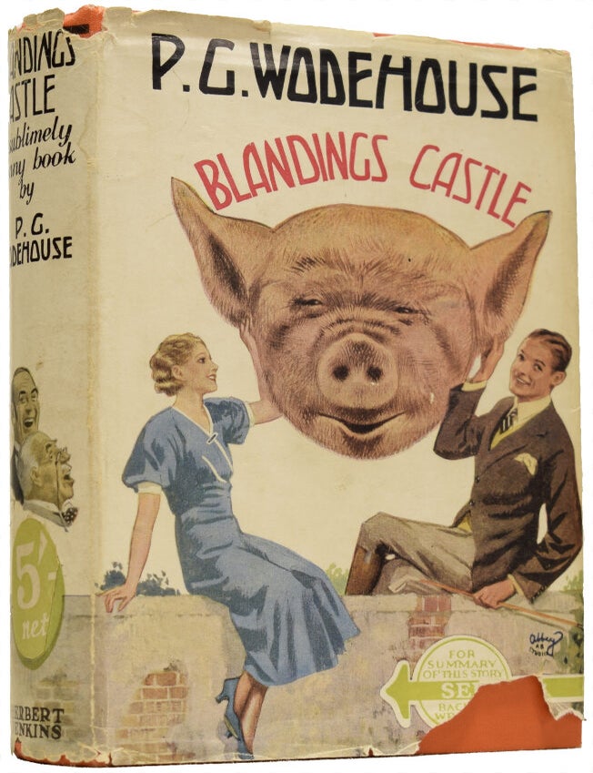 Item #66442 Blanding's Castle and Elsewhere. P. G WODEHOUSE, Pelham Grenville.