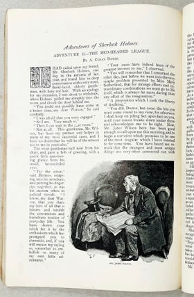 The Adventures of Sherlock Holmes In ORIGINAL INDIVIDUAL PARTS [Strand Magazine] July 1891 to June 1892.